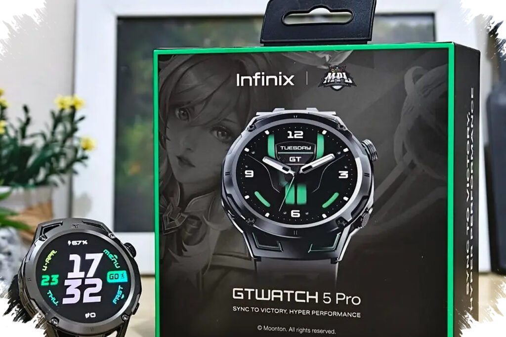 Unboxing Infinix GT Watch 5 Pro Edisi MPL, Kotaknya Bawa Strap Nylon dan Desain Lunox yang Garang