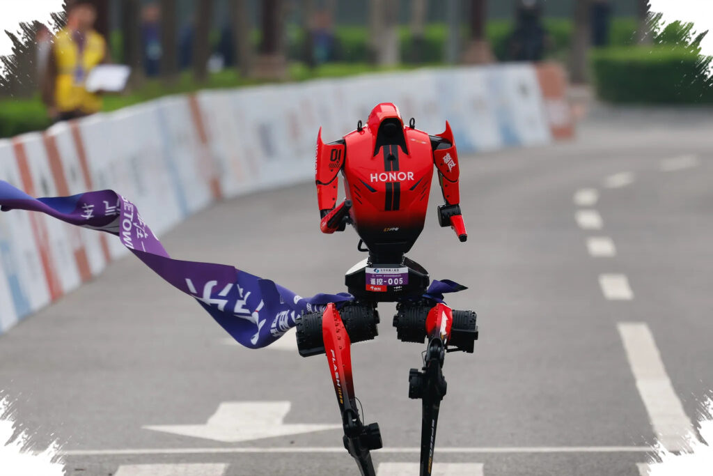 Robot Humanoid Menyalip Pelari Manusia Di Half-Marathon Beijing, Lompatan Teknologi Ini Terlalu Cepat Diabaikan