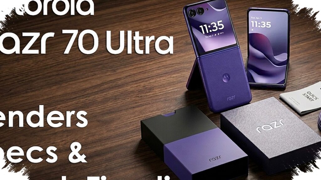 Motorola Razr 70 Ultra Bocor dalam Ungu dan Kayu, Foldable Flagship Ini Terlihat Makin Berani