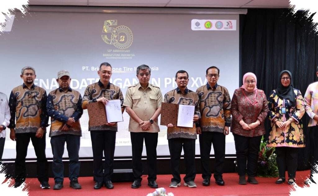 Bridgestone Teken PKB XVI Di Hadapan Menaker, Di Tengah Rayakan 50 Tahun Di Indonesia