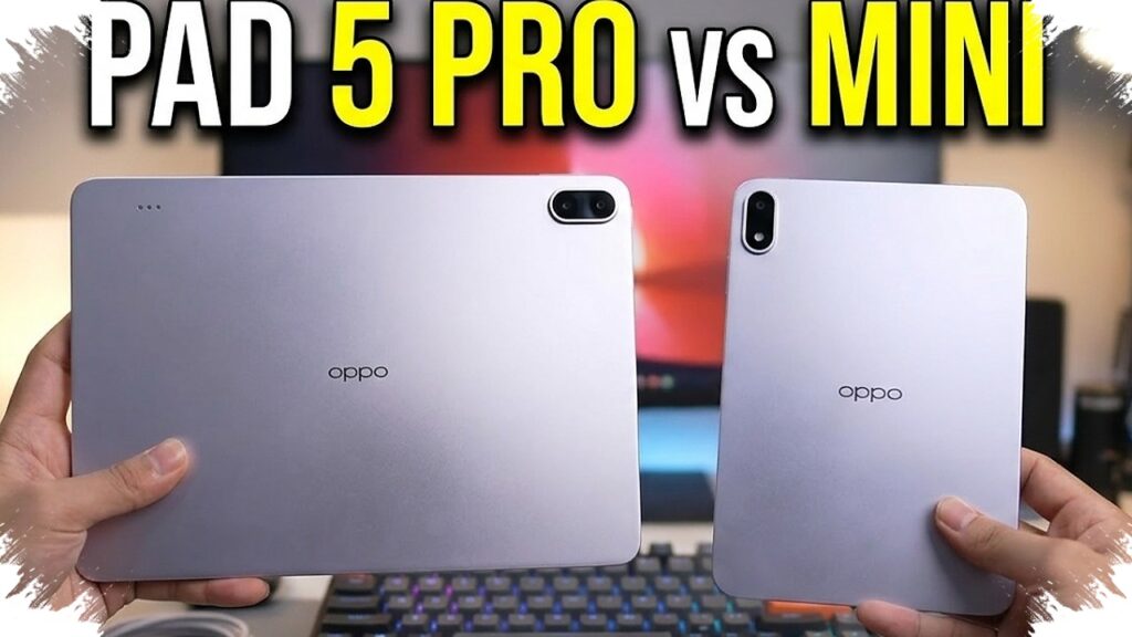 Oppo Pad 5 Pro Dan Pad Mini Resmi, Tablet Flagship Duet Layar Jumbo Dan Kompak Dengan Stylus
