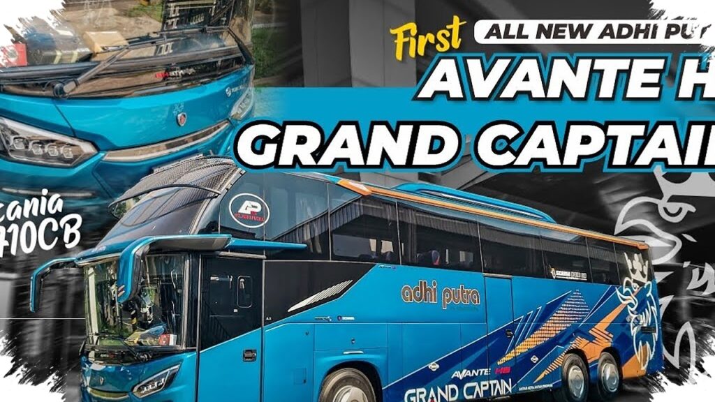 Scania K410CB Berbodi Avante H9 Grand Captain, Bus Tronton 410 Dk yang Mengubah Standar Antar Kota