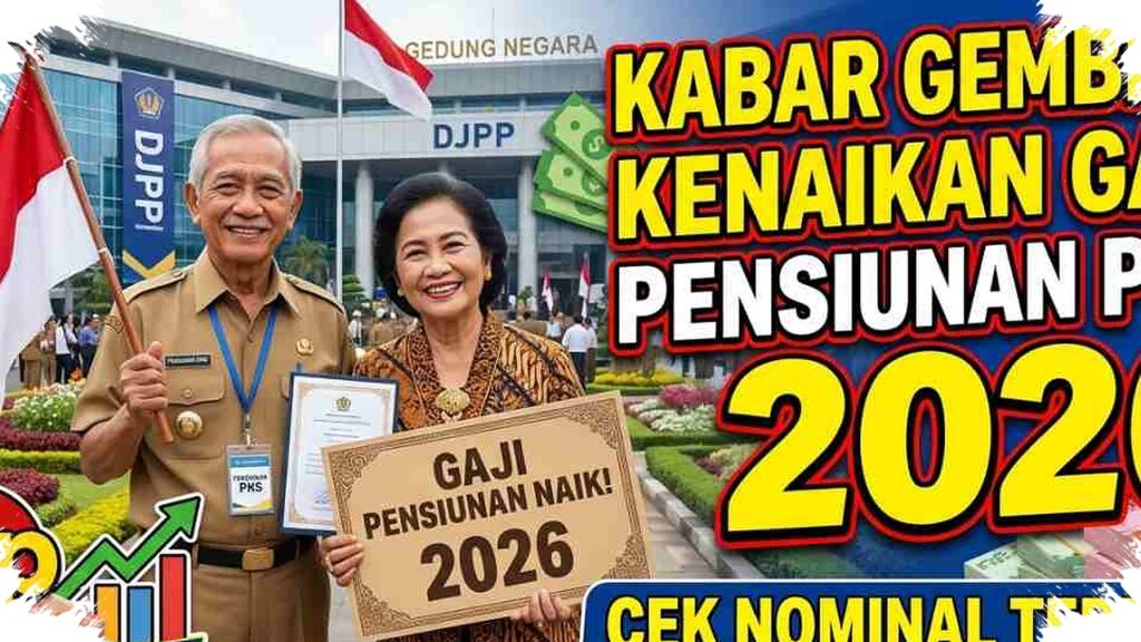 Pemerintah Belum Umumkan Kenaikan Gaji Pensiunan 2026, Patokan PP 8/2026 Masih Berlaku