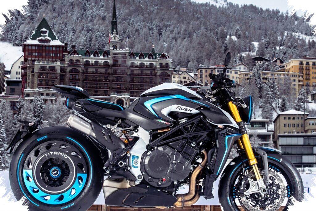 Hanya 300 Unit, MV Agusta Rush Titanio 2026 Pamer 208 HP dalam Balutan Titanium Eksotis