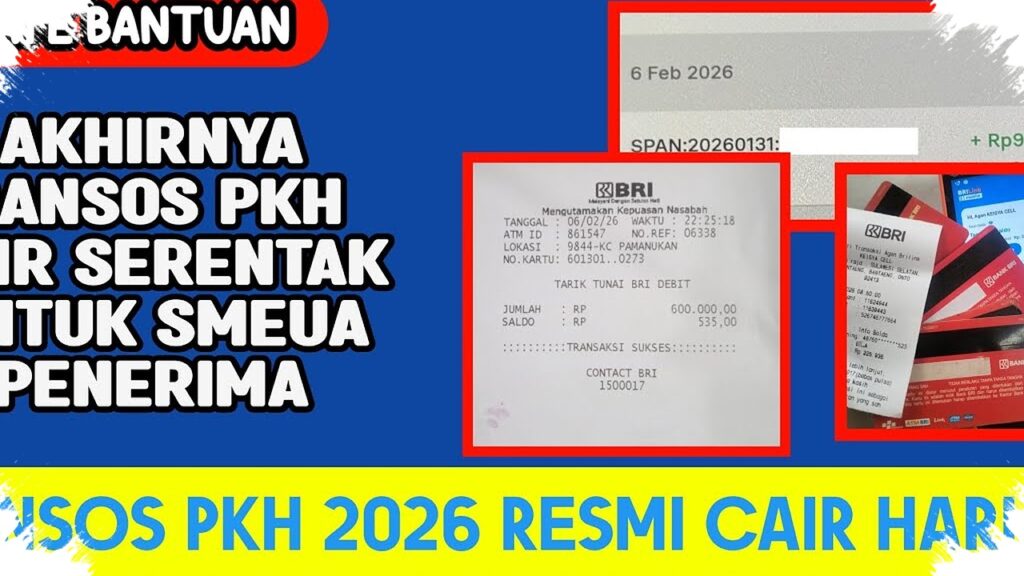Pencairan PKH Tahap 2 2026 Mulai April Juni, Dana Masuk Lewat Himbara Dan Pos