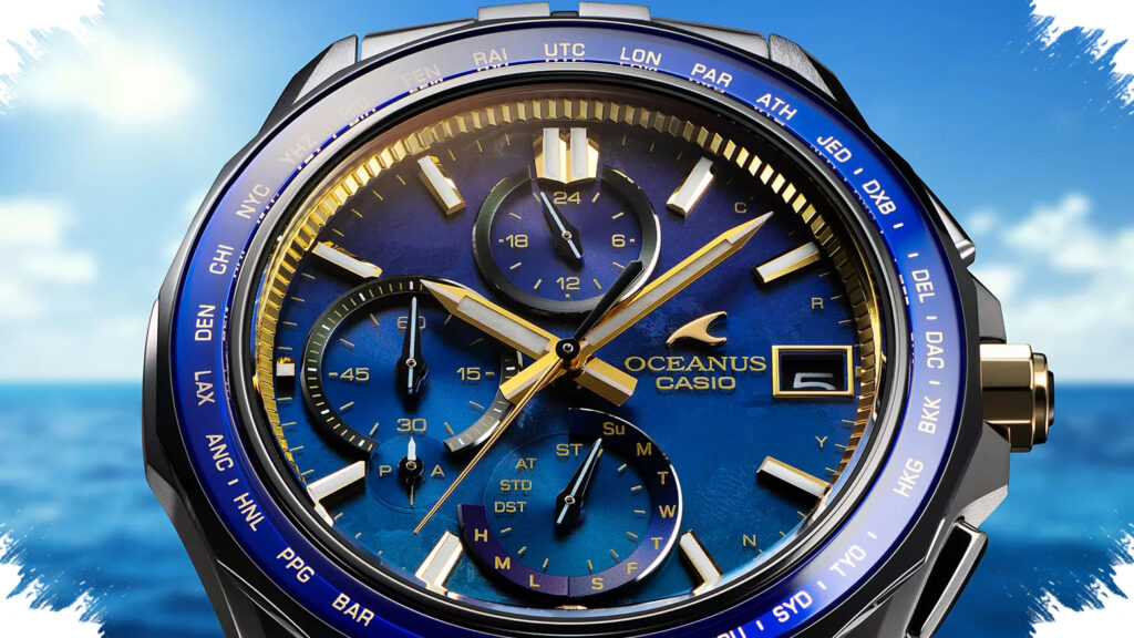 Casio Oceanus Biru Ini Hanya 800 Unit, Detail Dial Indigo Tradisionalnya Terasa Terlalu Sulit Diabaikan