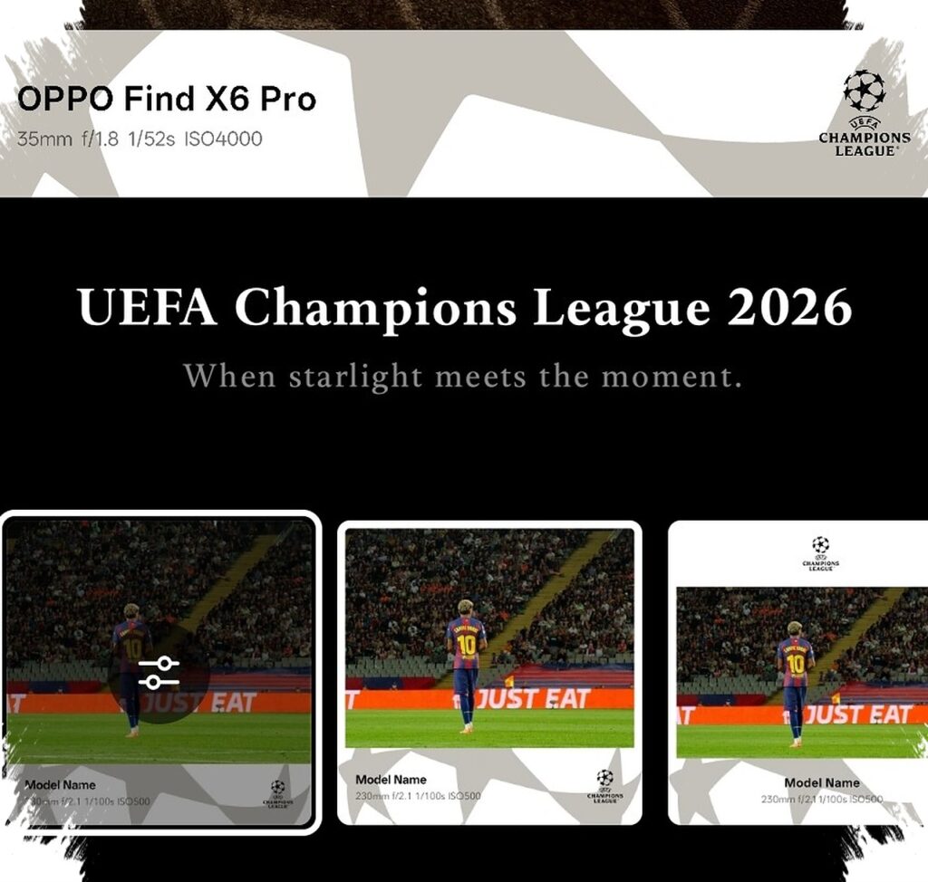 Update ColorOS OPPO Diam-Diam Bawa Watermark UEFA, Putar Video Kini Bisa Ngebut 2x