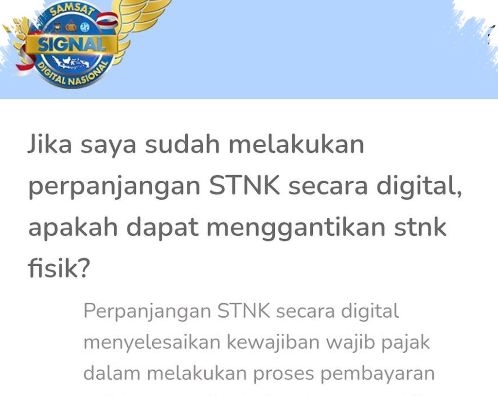 Korlantas Longgarkan Aturan STNK Tahunan, Tanpa KTP Pemilik Lama Tetap Bisa Bayar Pajak