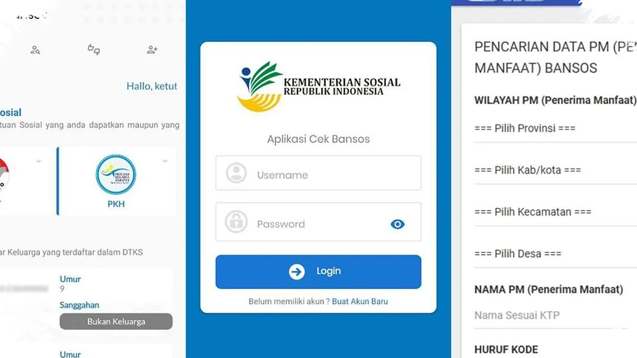 Cek Status Bansos 2026 Online, Hanya Pakai NIK KTP Tanpa Ke Kantor Lagi