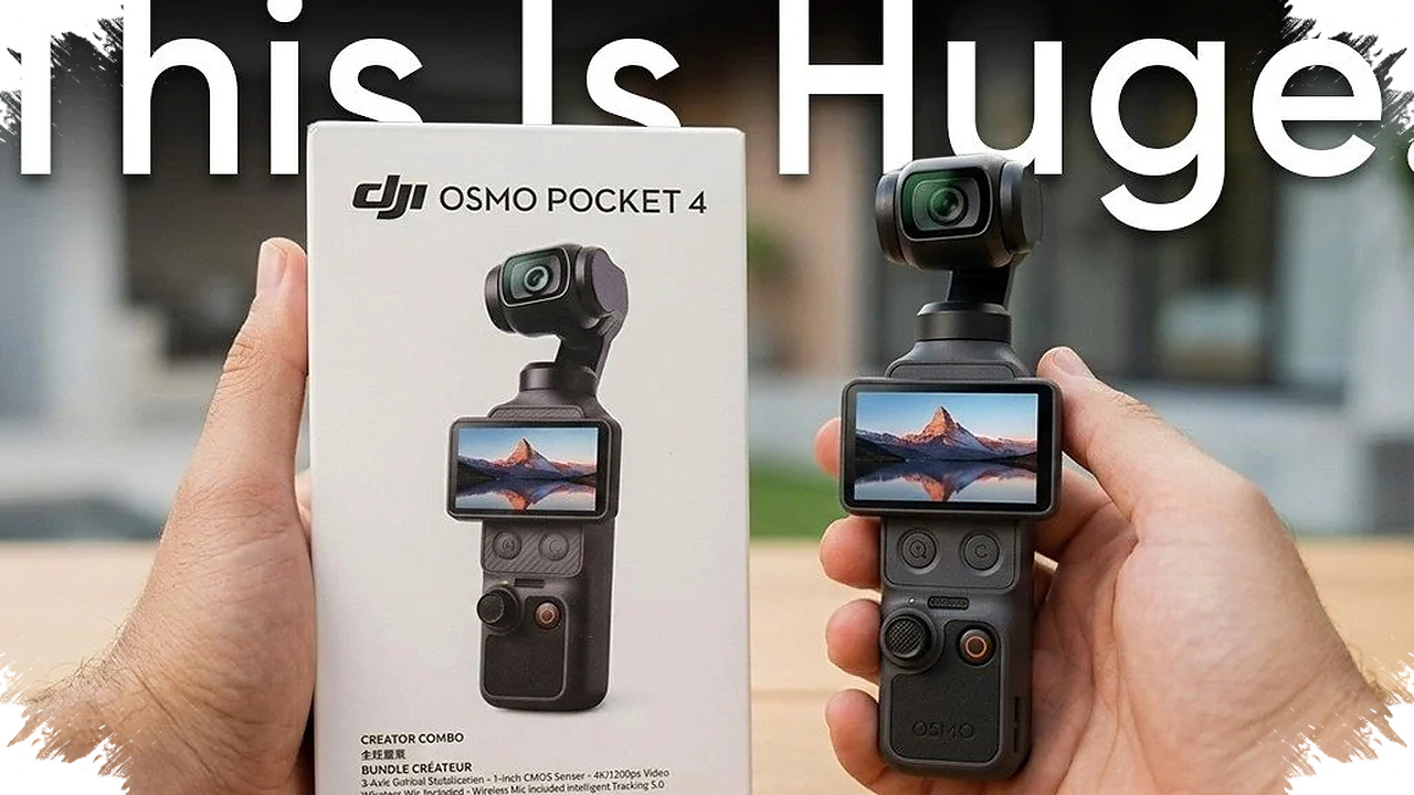 DJI Osmo Pocket 4 Siap Guncang Kamera Pro, Slow Motion 4K 240fps Jadi Ancaman Nyata