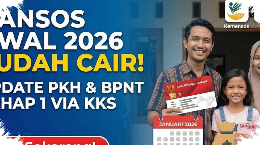 Kemensos Mulai Cairkan PKH Dan BPNT April 2026, Data Baru Bikin Penerima Lebih Cepat