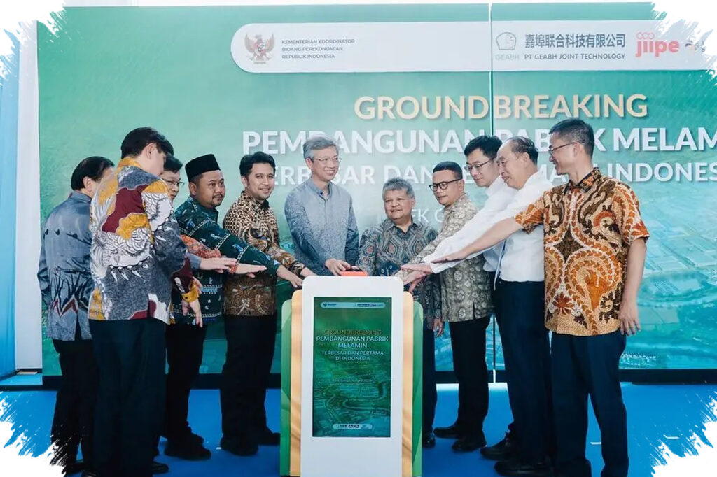 Pabrik Melamin Raksasa Di JIIPE Gresik, Dorong Hilirisasi Kimia Nasional Dengan Efisiensi Energi 30%