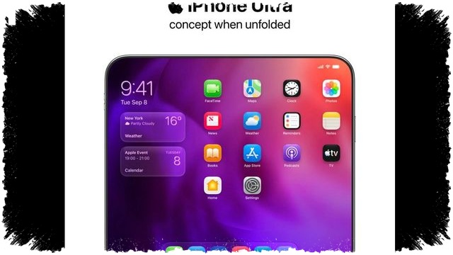 iPhone Ultra Siap Menantang Foldable Android, Baterai 5.800mAh dan Bodi Lebih Tipis