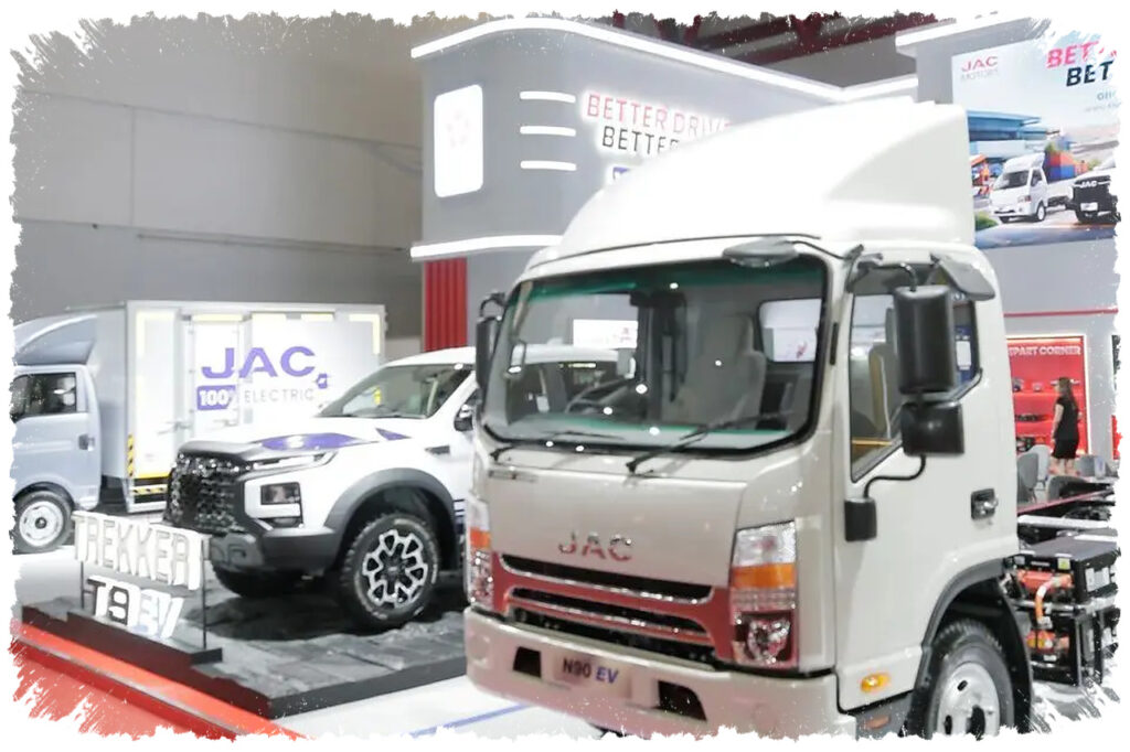 JAC Motors Bawa Tiga EV Niaga Ke GIICOMVEC 2026, Langsung Bidik Pasar Logistik Indonesia
