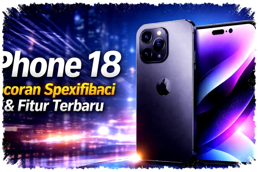 iPhone 18 Makin Tipis Dan Cerdas, Bocoran Kamera AI Dan Chipset Baru Terungkap