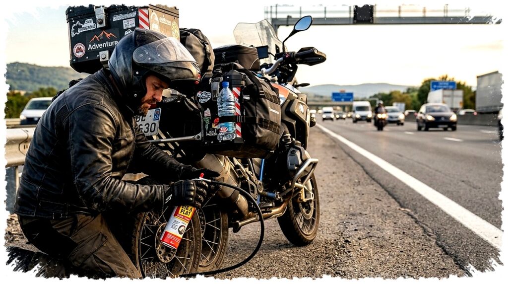 Ban Motor Bocor Halus di Jalan, Cairan Darurat Ini Bisa Selamatkan Perjalanan Tanpa Bongkar Ban