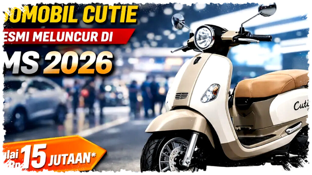 Indomobil Cutie Tampil Imut di IMS 2026, Harga Rp15 Jutaan tapi Jarak Tempuh 135 Km!