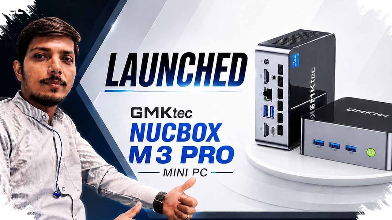 Gmktec NucBox M3 Pro Datang Bawa Intel Core i5, Mini PC Ini Siap Tantang Desktop Ringkas