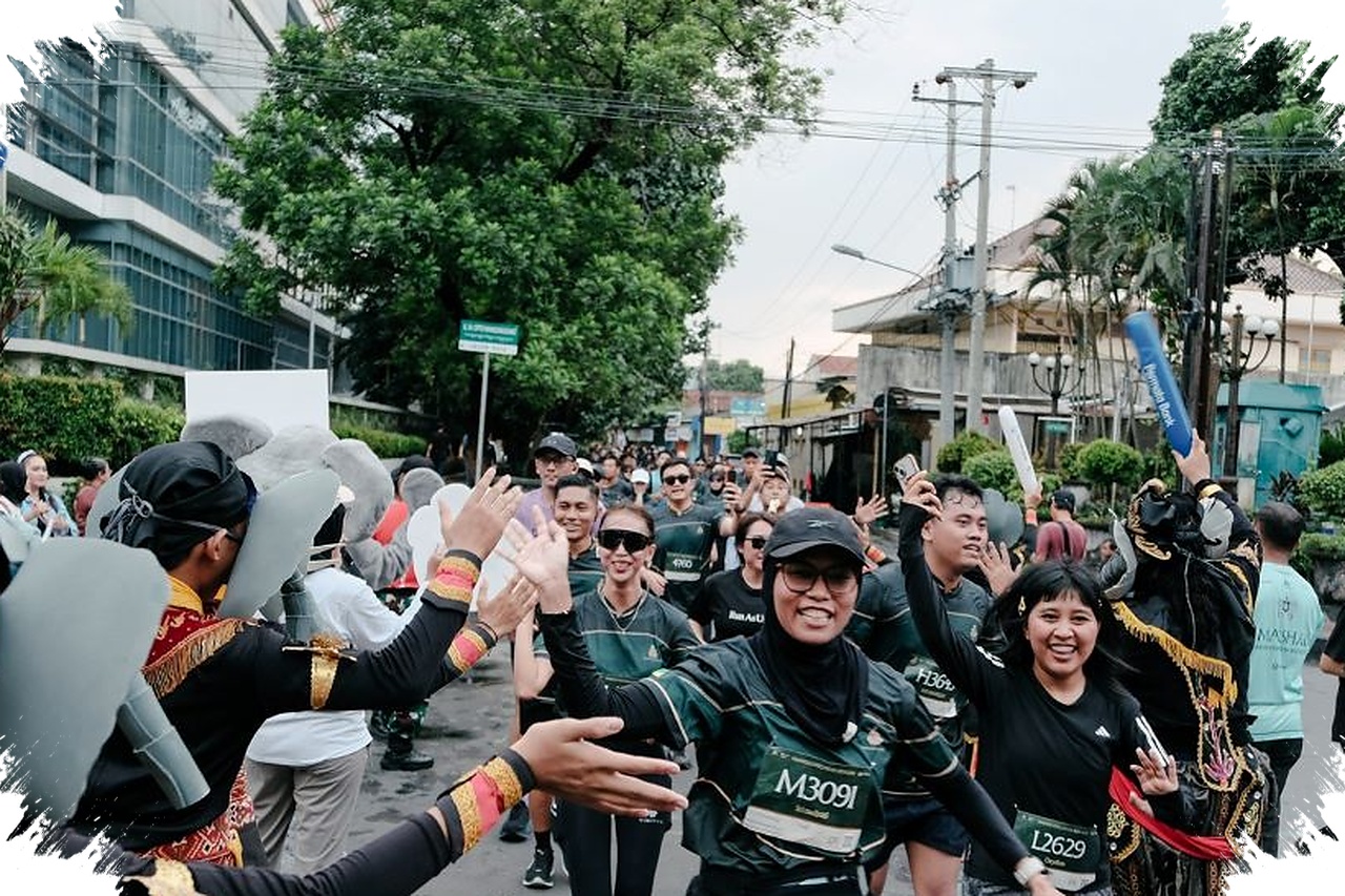 Mangkunegaran Run Jadi Gerakan Menyelamatkan Gajah Sumatra, Ribuan Pelari Turun Tangan