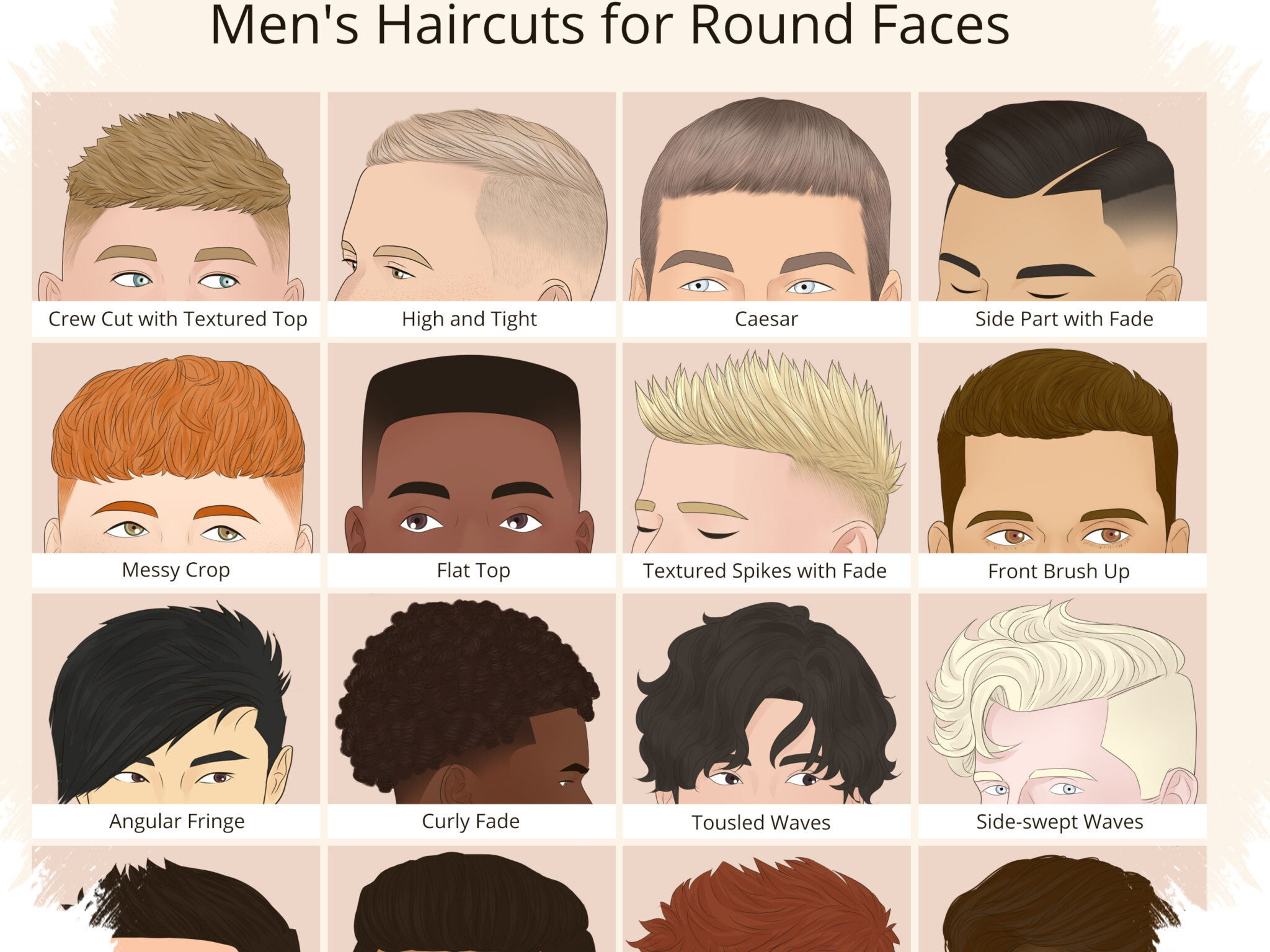 9 Model Rambut Pria Korea untuk Wajah Bulat, Bikin Proporsi Wajah Terlihat Lebih Tegas