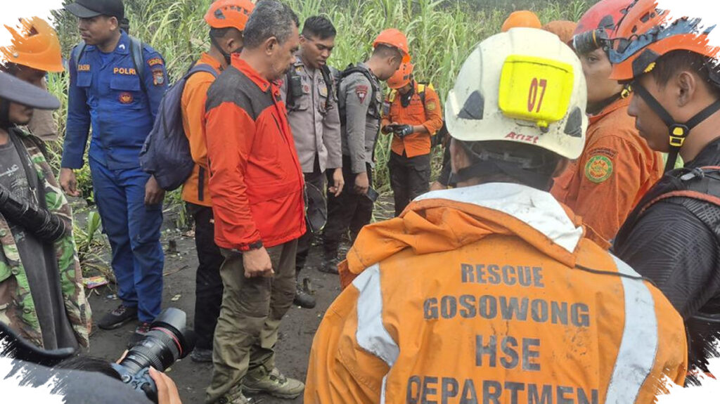 ERT NHM Turun Ke Lereng Dukono, Seluruh Korban Erupsi Berhasil Dievakuasi