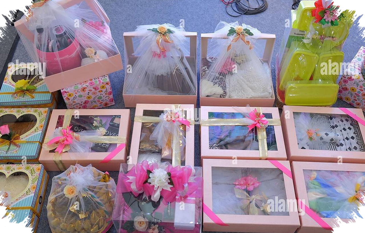 Seserahan Aksa Uyun untuk Yosika Ayumi, Dari Chanel Rp100 Jutaan Hingga Jajanan Pasar Manis
