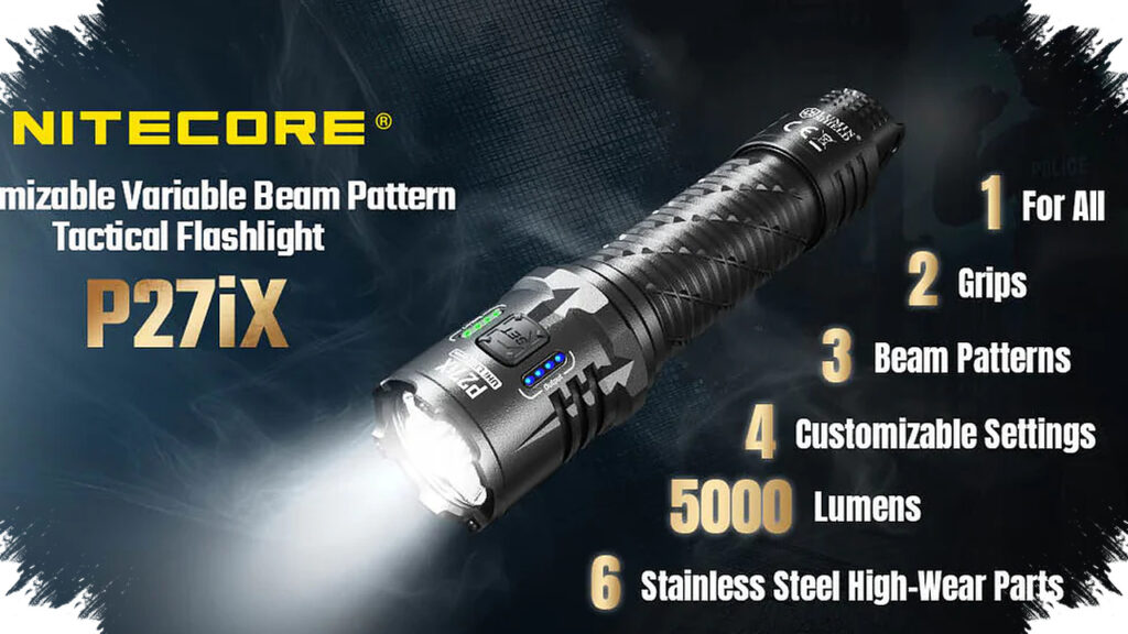 Nitecore P27iX Tembus 5.000 Lumen, Senter EDC Ini Punya Jangkauan 470 Yards