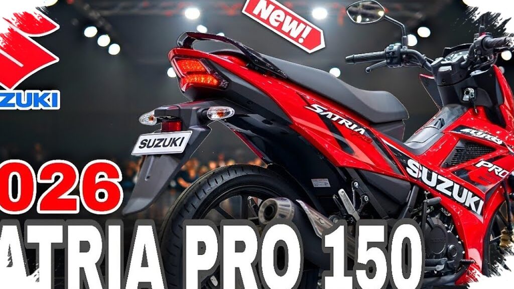Suzuki Satria Pro 2026 Kembali Mengusik, Motor Bebek Terkencang Kini Makin Canggih