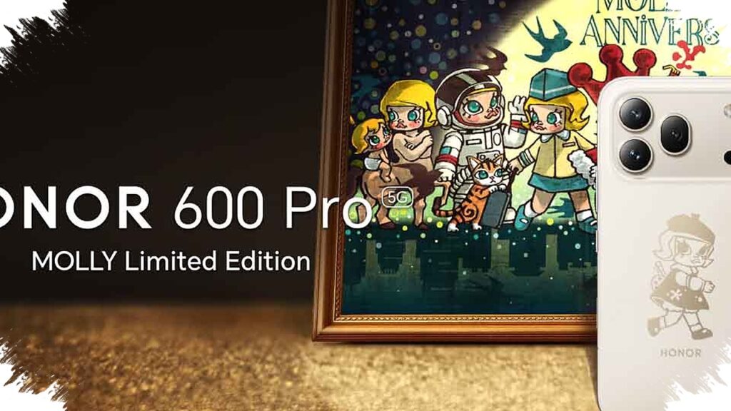 Honor 600 Pro Molly Limited Edition Hadir Dengan Desain Koleksi, Bawa Layar 8.000 Nits yang Menyala Tajam