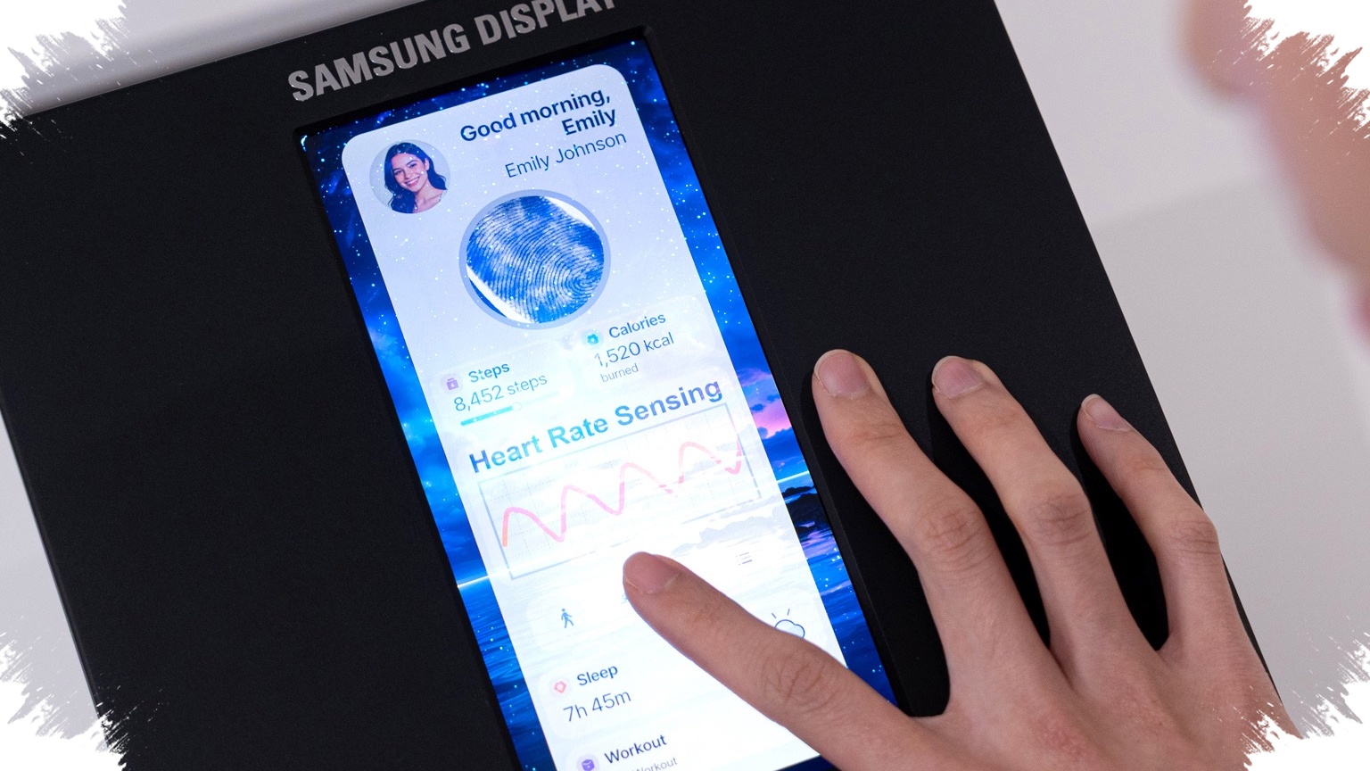 Layar Samsung Ini Bisa Pantau Detak Jantung, Canggih Tapi Tetap Jaga Privasi