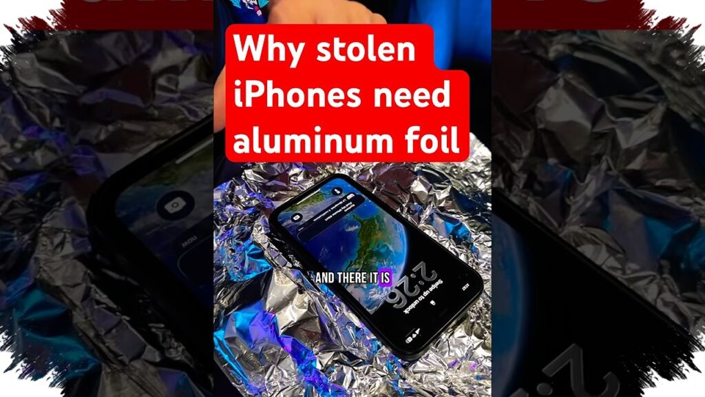 Find My IPhone Tembus Buntu, Penadah HP Curian Bungkus iPhone Dengan Aluminium Foil