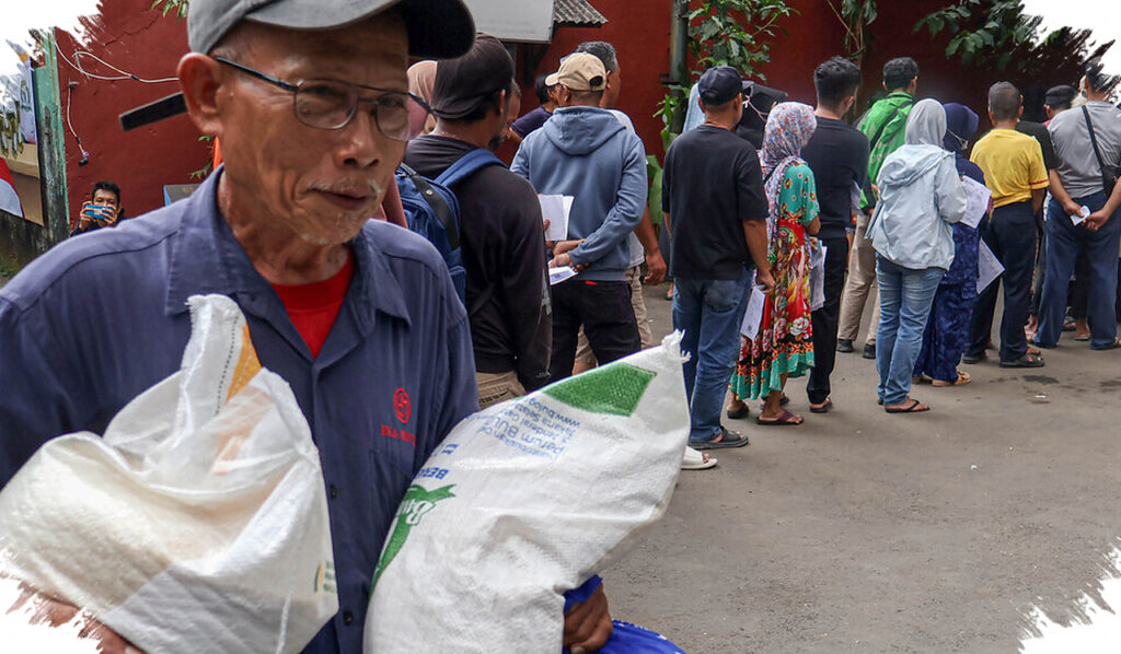 Fluktuasi Plastik Memaksa Perubahan, Bantuan Pangan Dipercepat dengan Kemasan Sederhana