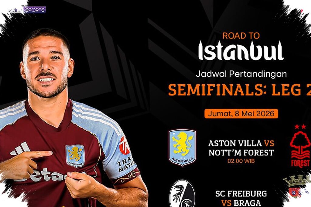 Jadwal Live Streaming Liga Europa Semifinal Leg Kedua, Dua Laga Penentu Tiket Final di Vidio