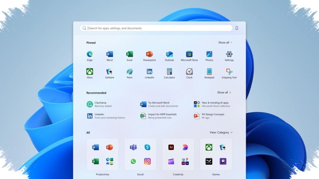 Microsoft Mulai Berbenah Serius di Windows 11, Start Menu Disebut Akan Dibongkar Total