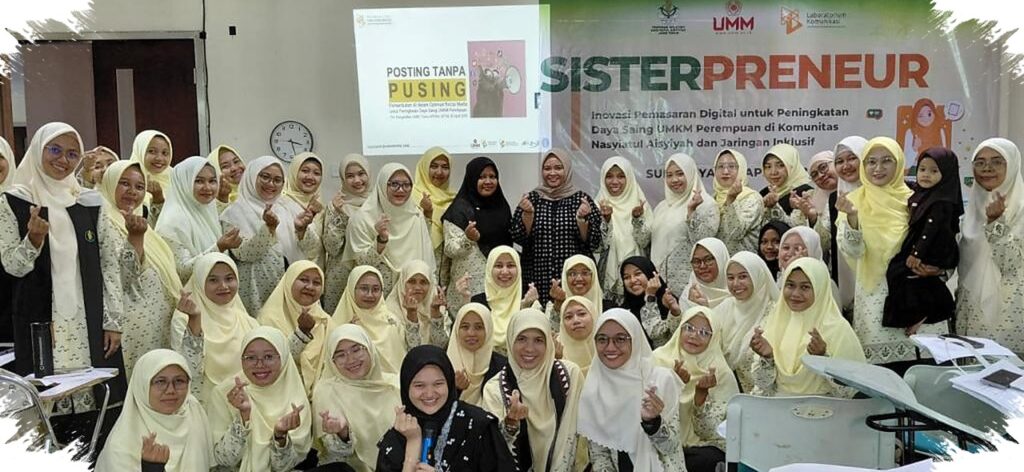 Dari Penjualan Konvensional Ke Digital, Dosen UMM Dorong UMKM Perempuan Jatim Naik Kelas