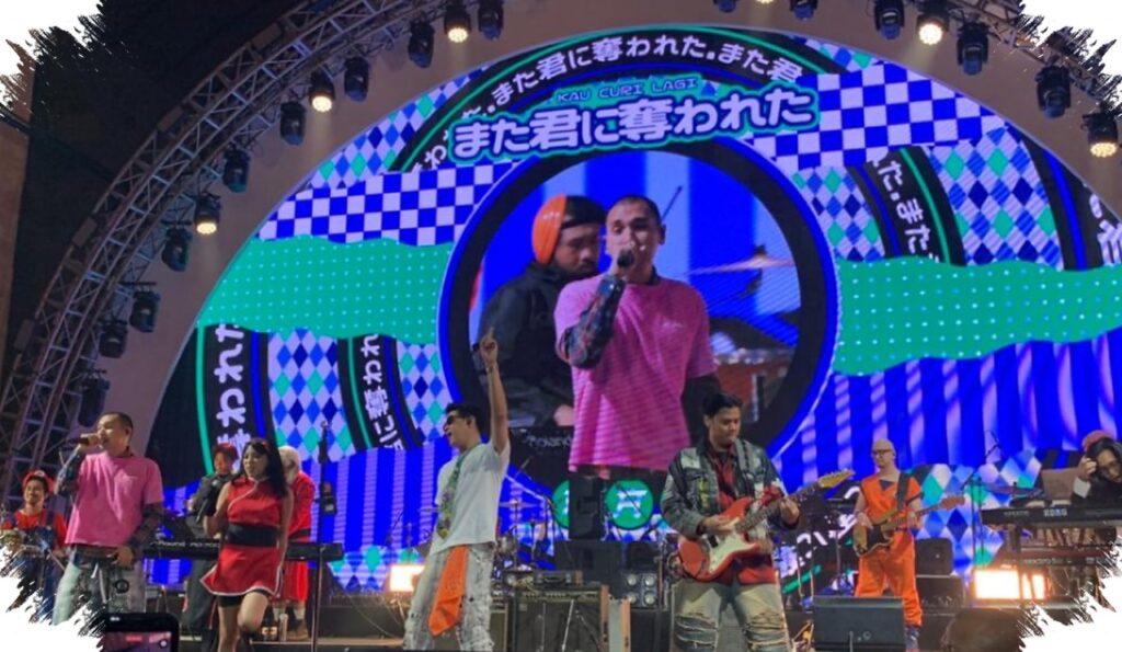 RAN Tampil Harajuku di OTW Pestapora, Bawakan J-Rocks dengan Visual Jepang Totalitas