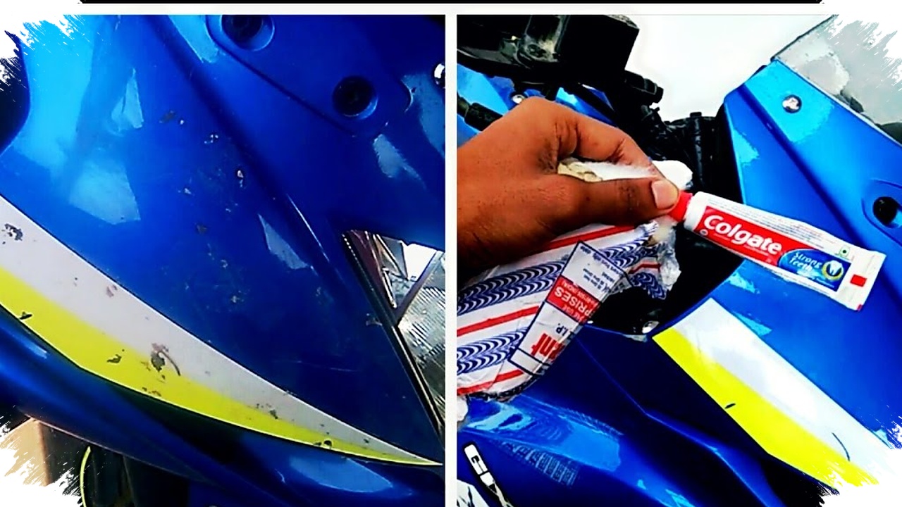Pasta Gigi Ternyata Bisa Samarkan Baret Body Motor, Cara Sederhana Ini Bikin Kinclong Lagi