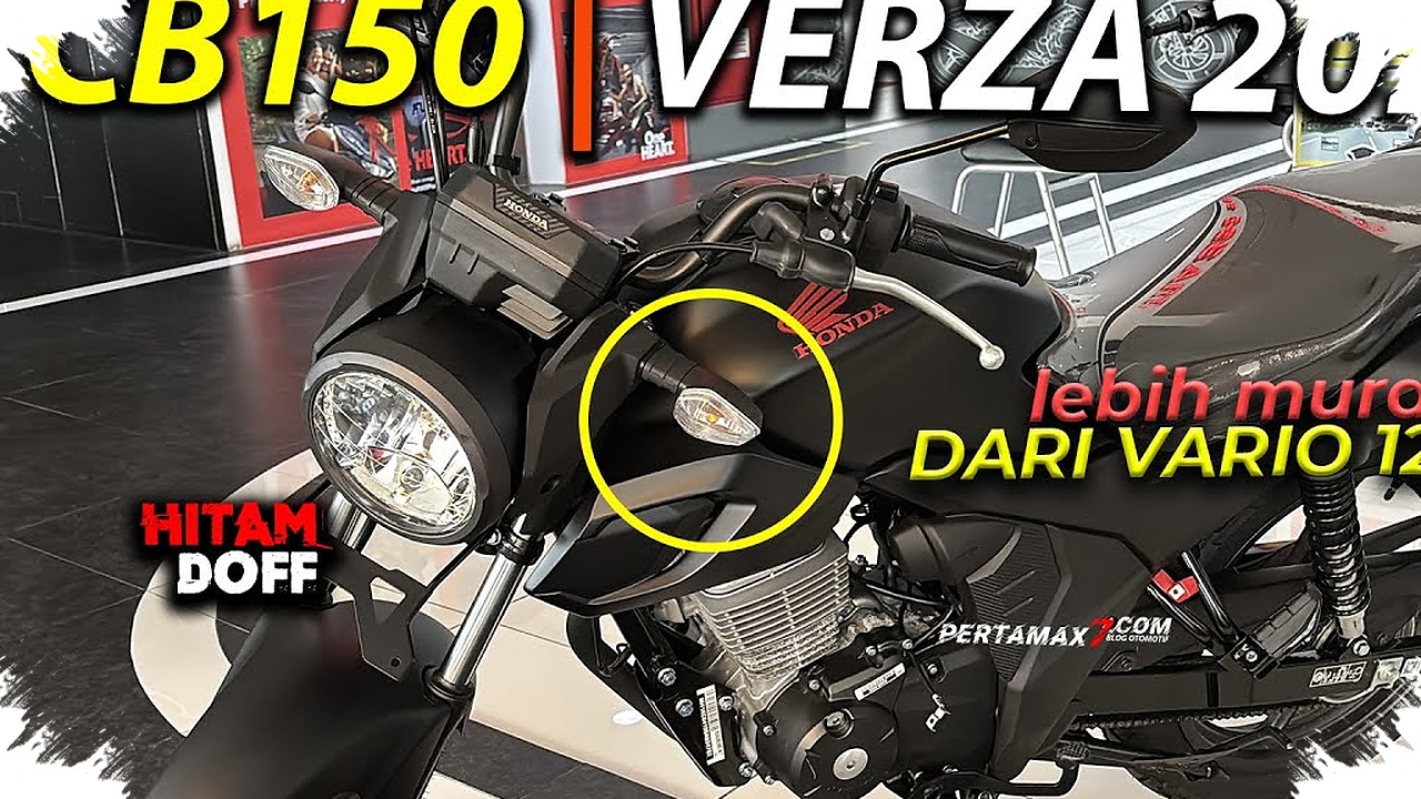 Honda CB150 Verza 2026 Lebih Murah dari Vario, Motor Kopling Gagah Ini Malah Makin Masuk Akal
