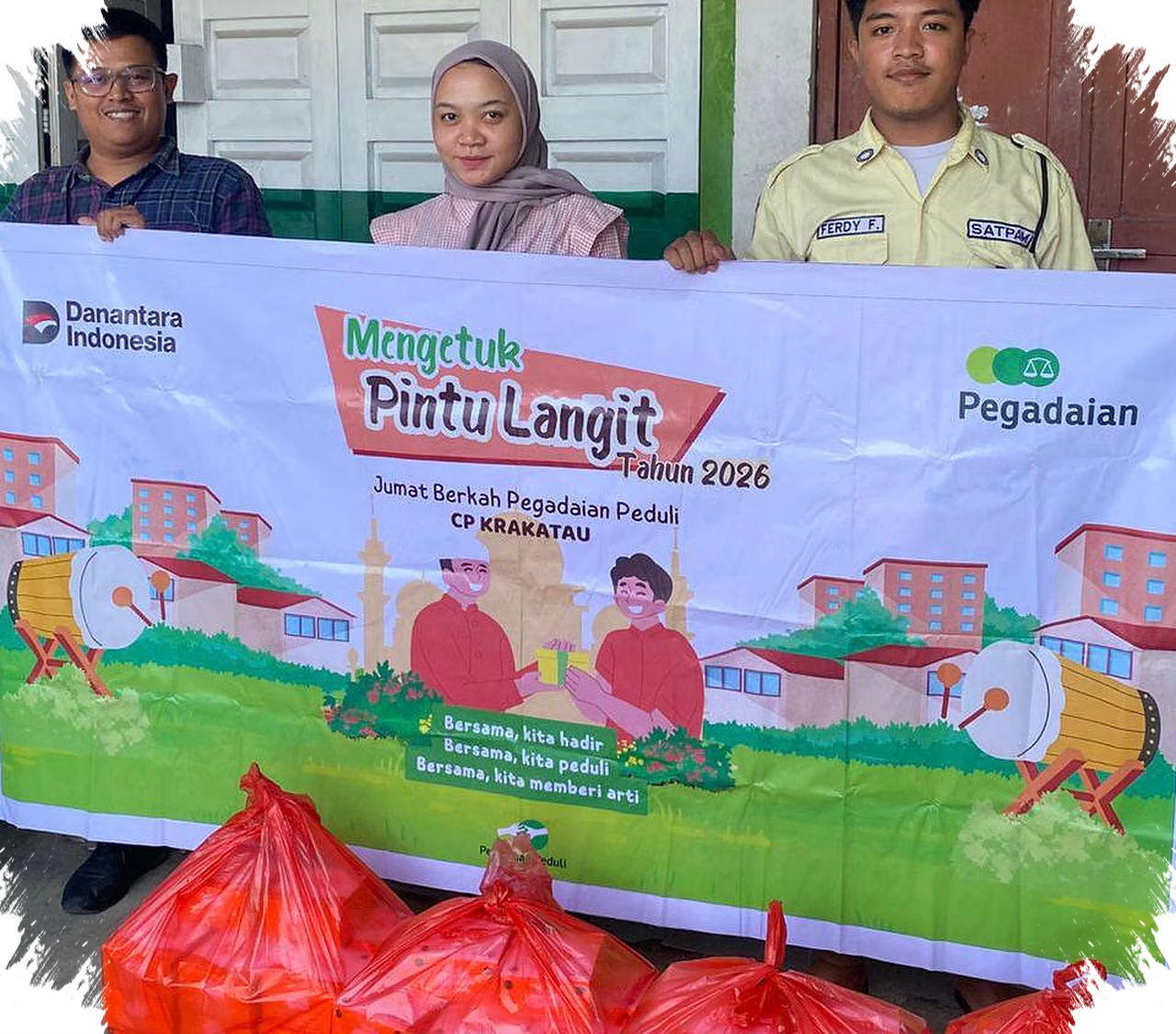 Pegadaian Medan Turun ke Dua Masjid, Sedekah Jumat Jadi Wajah Nyata Kepedulian Sosial