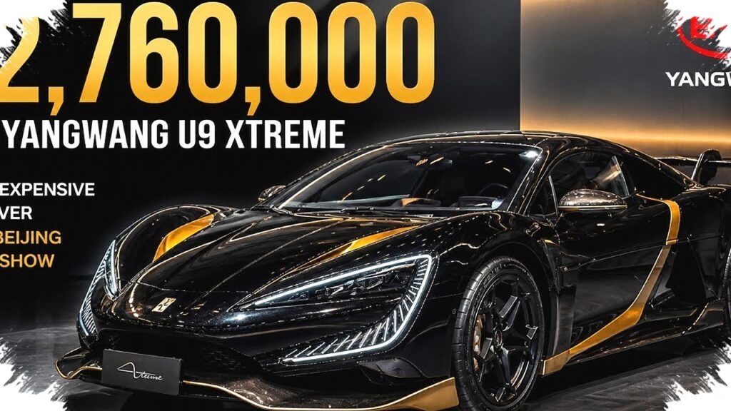 BYD Pecahkan Rekor, U9 Xtreme Laku Rp50 Miliar dan Jadi Mobil Termahal Di Pameran Beijing
