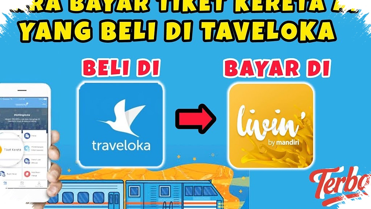 Traveloka Vs Livin’, Dua Cara Paling Praktis Beli Tiket Kereta Api 2026 Tanpa Ke Stasiun