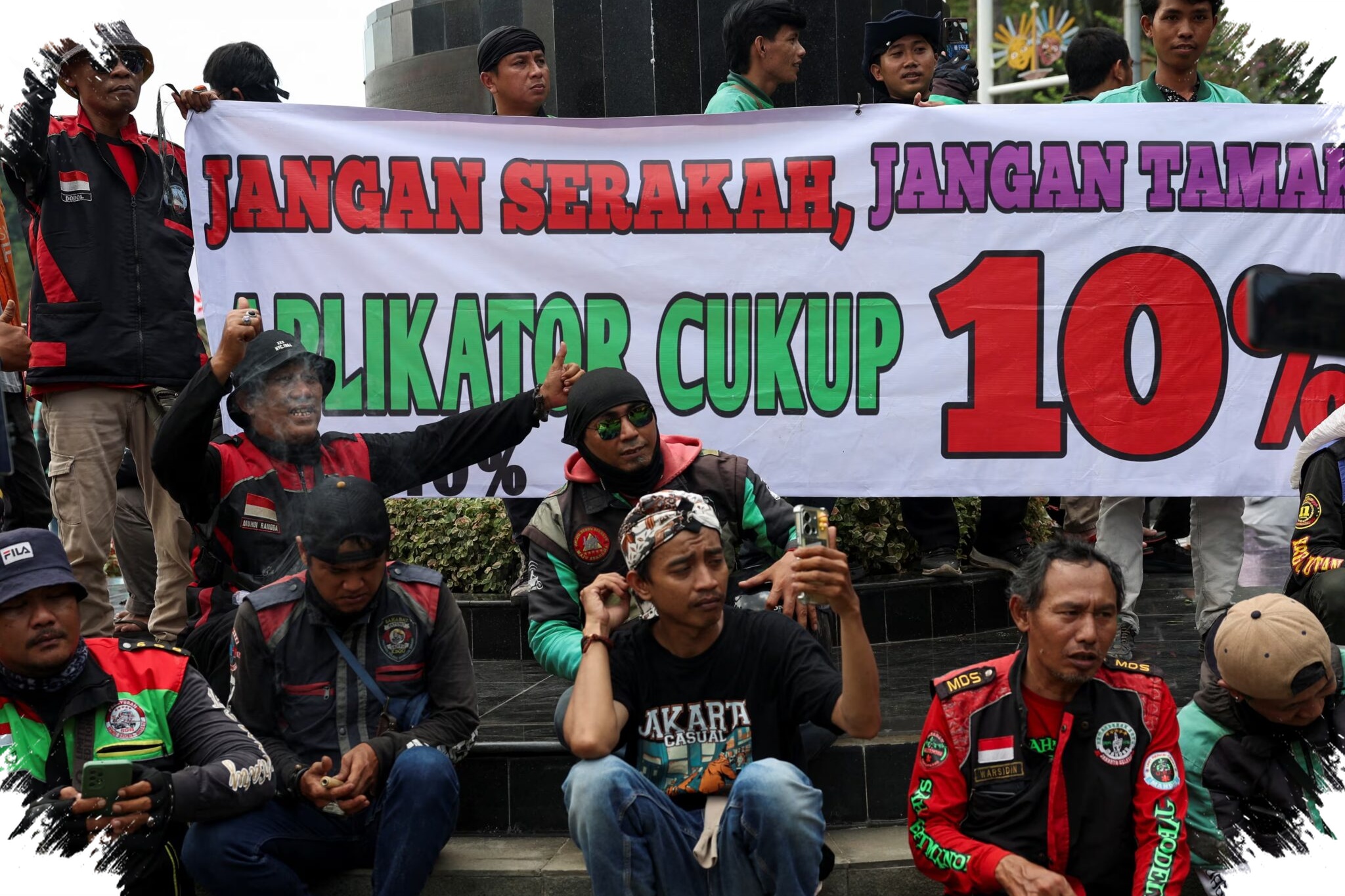 Potongan Aplikasi Tembus 40 Persen, Ojol May Day Tuntut Batas Turun ke 10 Persen
