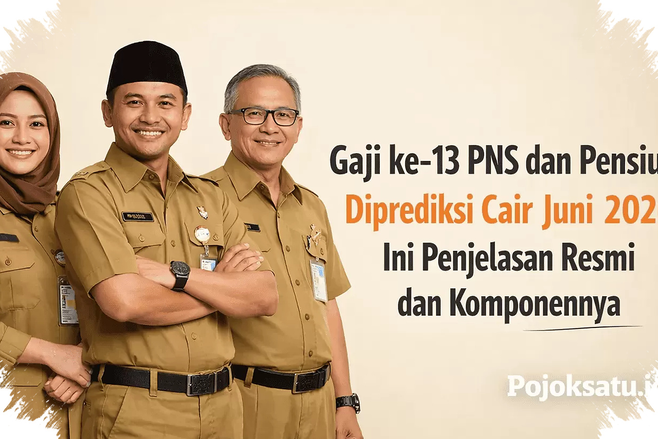 Gaji Ke-13 ASN 2026 Cair Juni, PNS Hingga Pensiunan Dapat Tambahan Saat Biaya Sekolah Naik