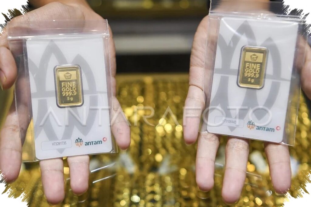 Harga Emas Pegadaian Turun Lagi, Antam Tembus Rp 2,896 Juta per Gram
