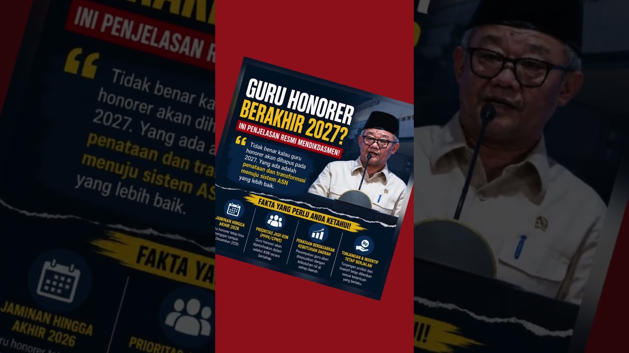 237 Ribu Guru Honorer Masuk Jalur ASN Tahun Depan, Nasib Gaji Dan Status Mulai Jelas