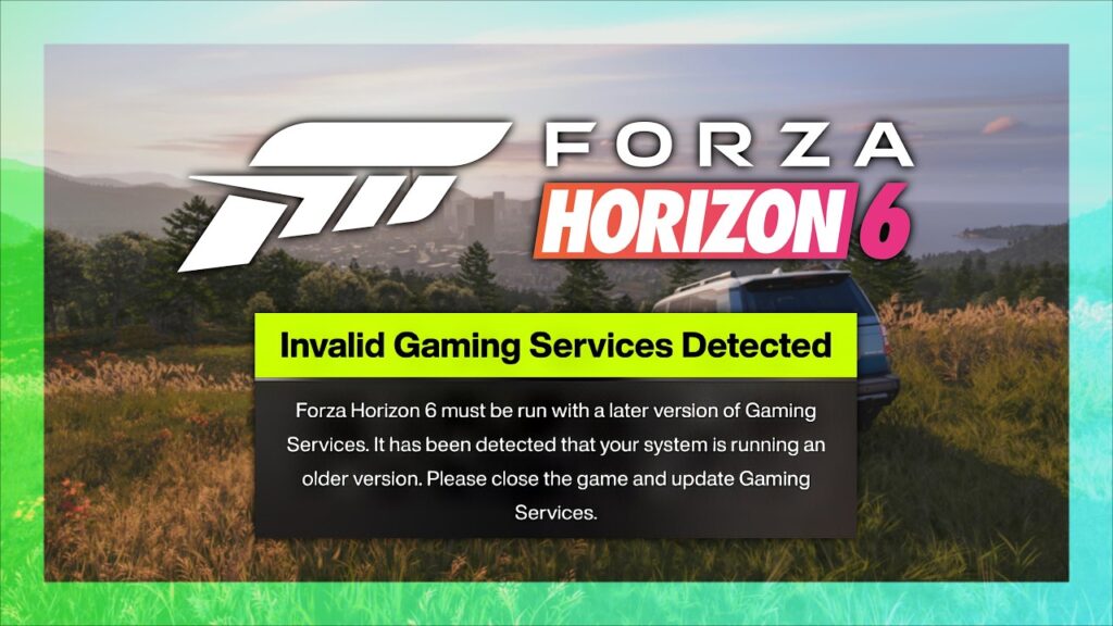 Forza Horizon 6 Tiba-Tiba Terkunci Error Gaming Services, Solusi Ini yang Paling Ampuh