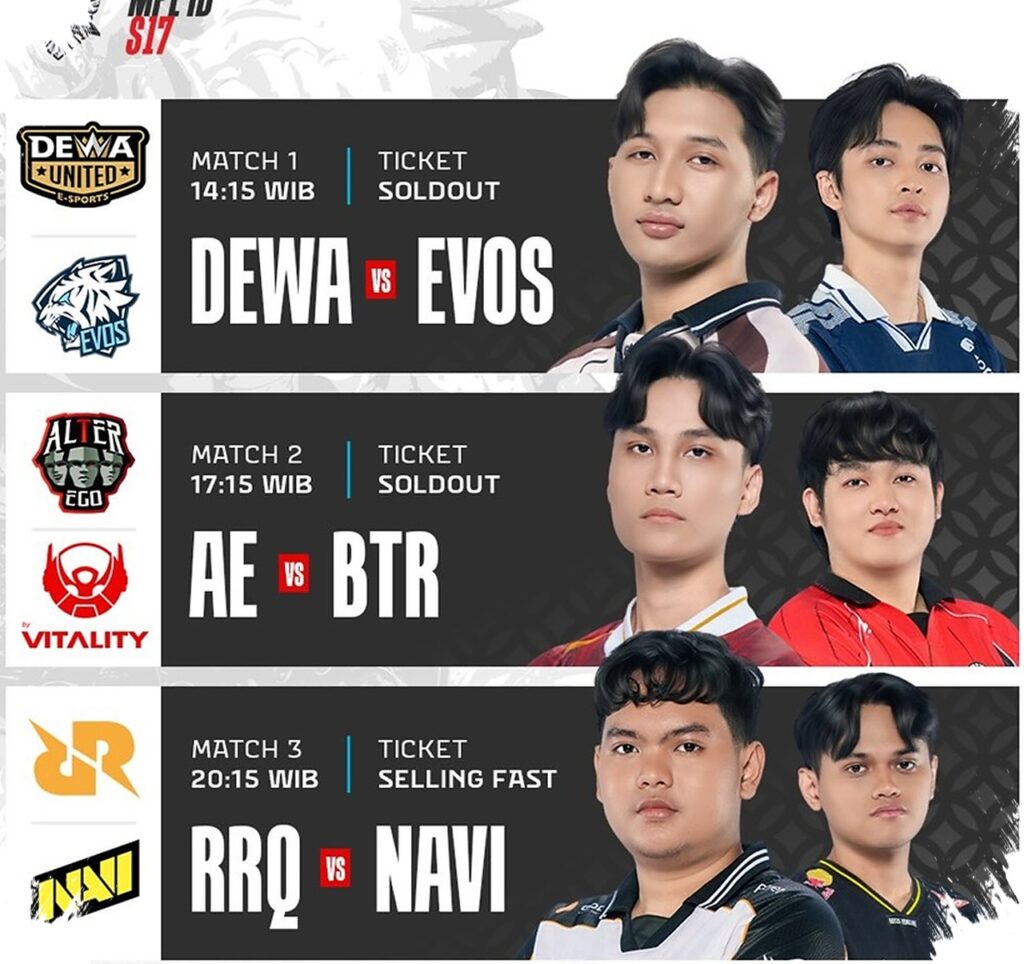 Alter Ego Vs BTR, Duel Penentu Nasib Playoff MPL ID Hari Ini