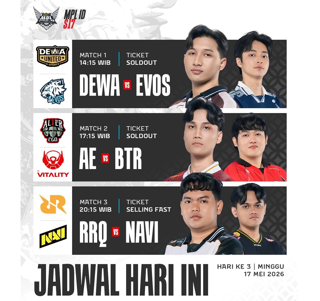 Alter Ego Vs BTR, Duel Penentu Nasib Playoff MPL ID Hari Ini