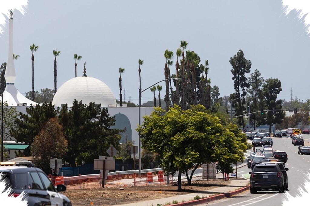 Tiga Tewas di Masjid San Diego, Penjaga Keamanan Jadi Korban Pertama