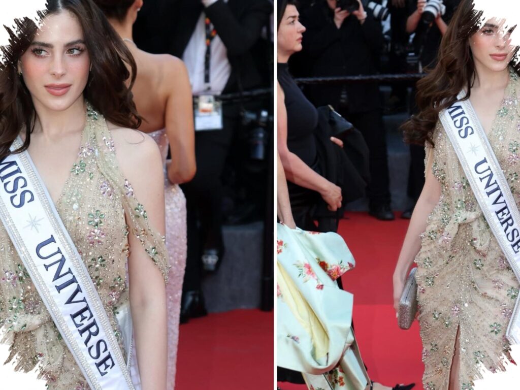 Fatima Bosch di Cannes 2026, Gaun Krem Bernuansa Floral Bikin Pandangan Tak Lepas